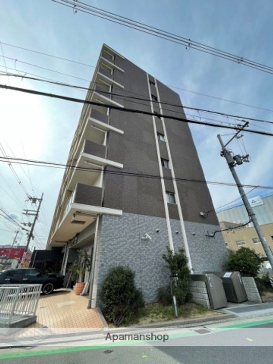 大阪府八尾市跡部北の町3丁目の賃貸マンションの外観