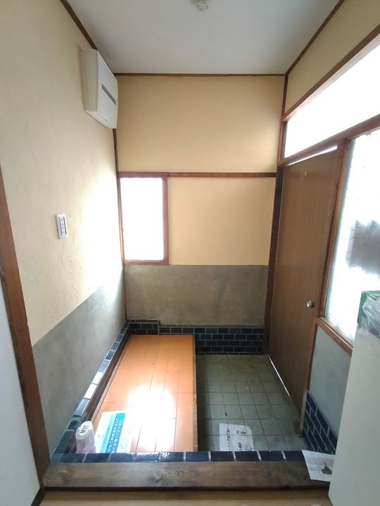 大阪府八尾市福万寺町南3丁目(一戸建)の賃貸物件戸建ての玄関