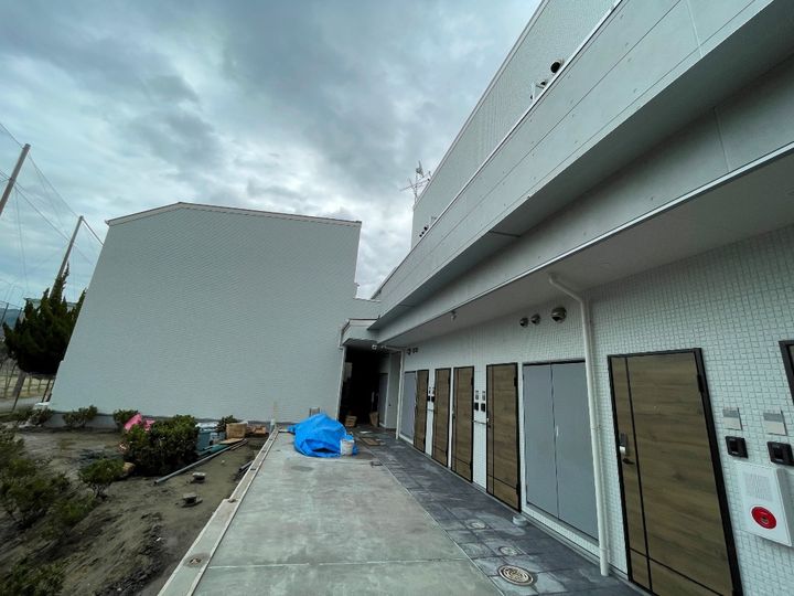 大阪府八尾市小畑町2丁目の賃貸アパートの外観