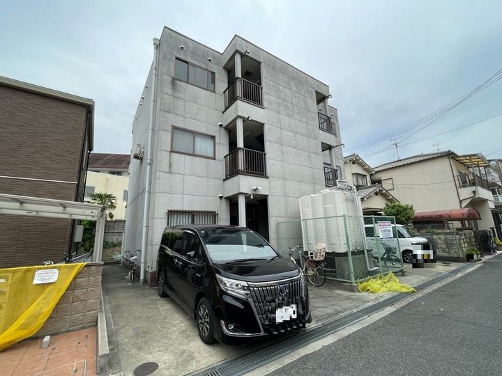 大阪府八尾市天王寺屋5丁目の賃貸アパートの外観