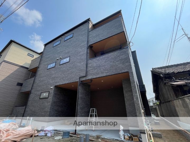 大阪府柏原市法善寺2丁目の賃貸アパートの外観