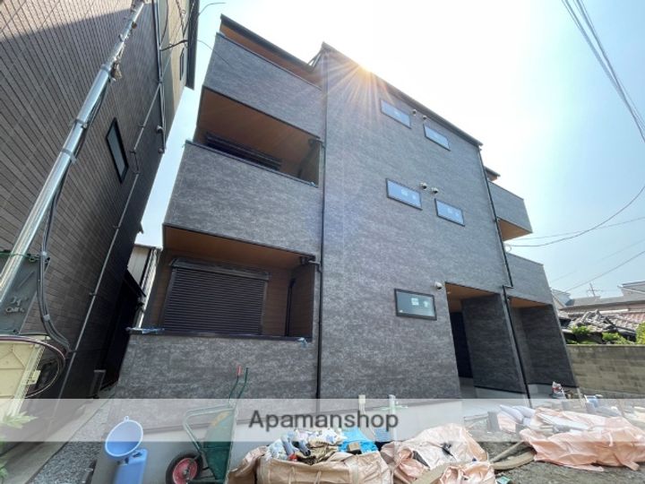 大阪府柏原市法善寺2丁目の賃貸アパートの外観