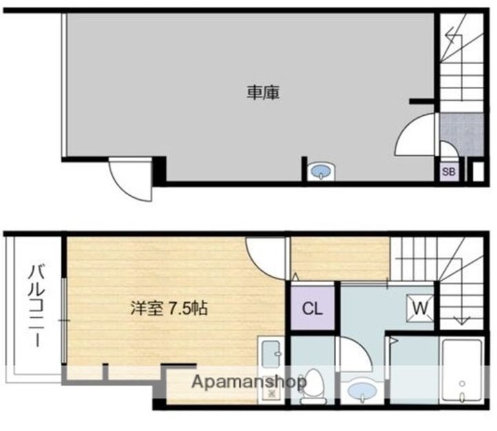 あんしんプラスVIEM日置荘西町13−10181の間取り