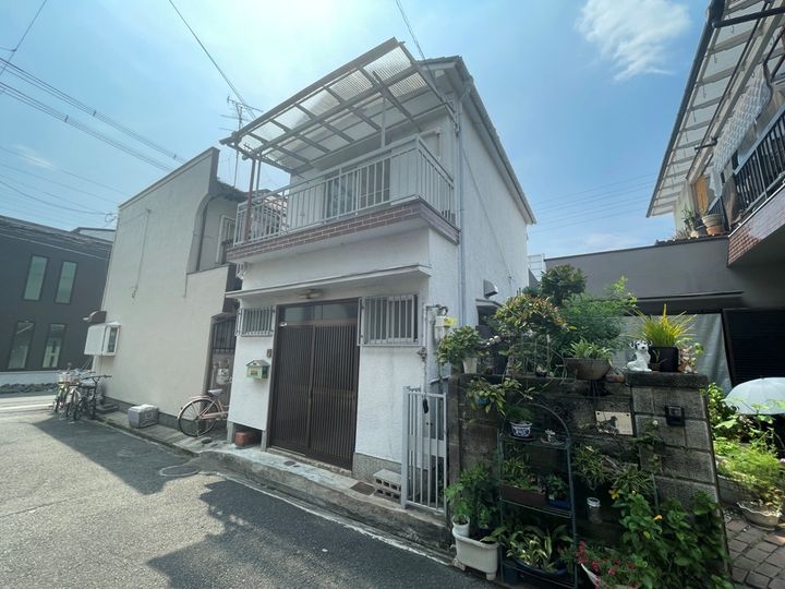 大阪府八尾市旭ケ丘2丁目(一戸建)の賃貸物件の外観