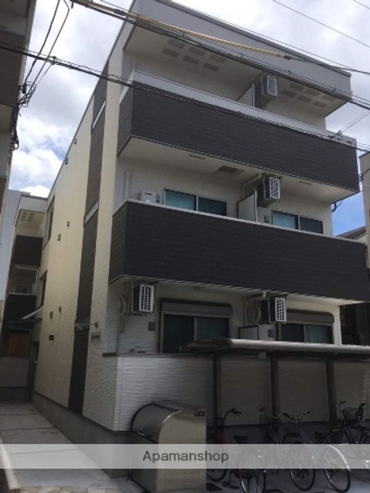 大阪府大阪市鶴見区横堤2丁目の賃貸アパートの外観