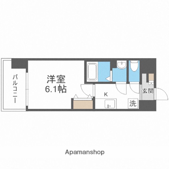 VITA弁天町の間取り
