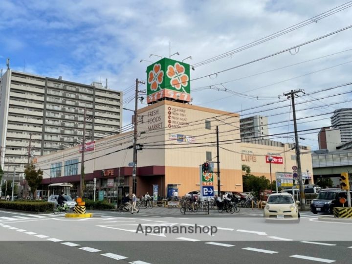 大阪府大阪市東淀川区下新庄5丁目の賃貸アパートの周辺