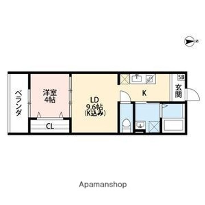 フォルテ大今里の間取り