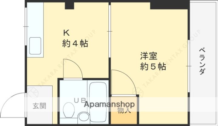 第二植原マンションの間取り