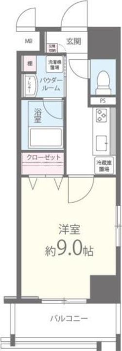 LA VILLE ー1930ー0801の間取り