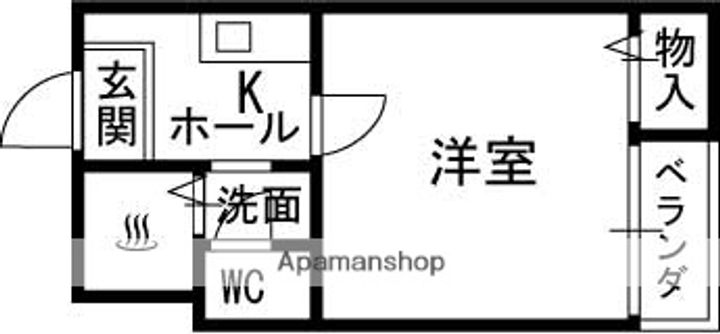 COLLECTION桜ノ宮Ⅰの間取り