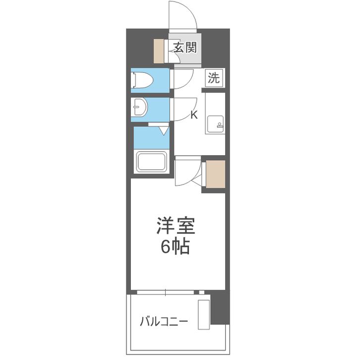 プレサンス西淡路レジェーロの間取り
