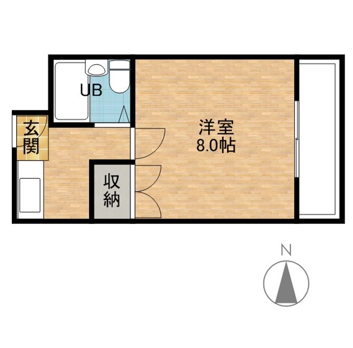 エステートハイノの間取り