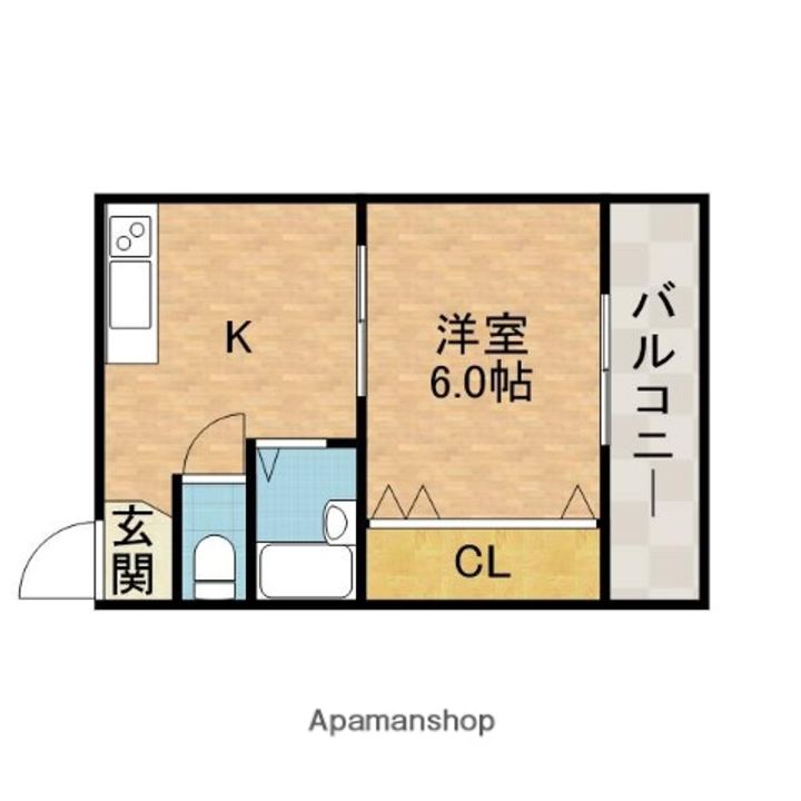 クリスタルシャトーの間取り