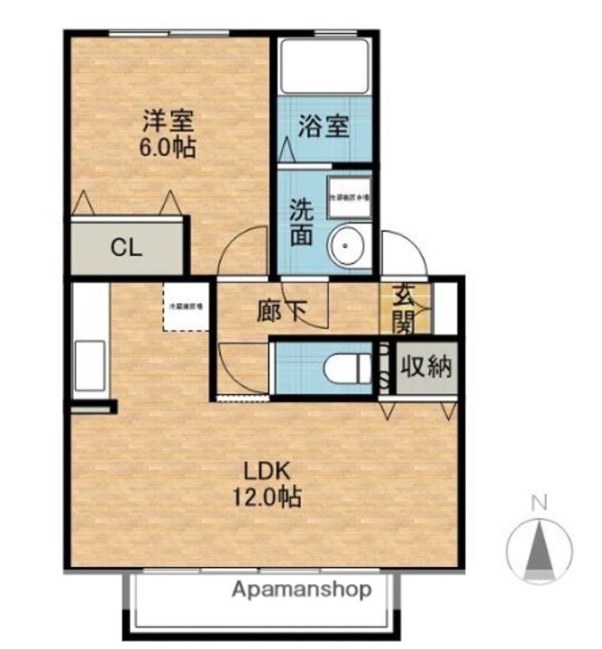 グランディールの間取り