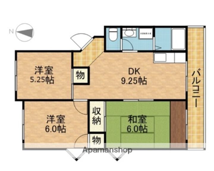 ドリームオアシスの間取り