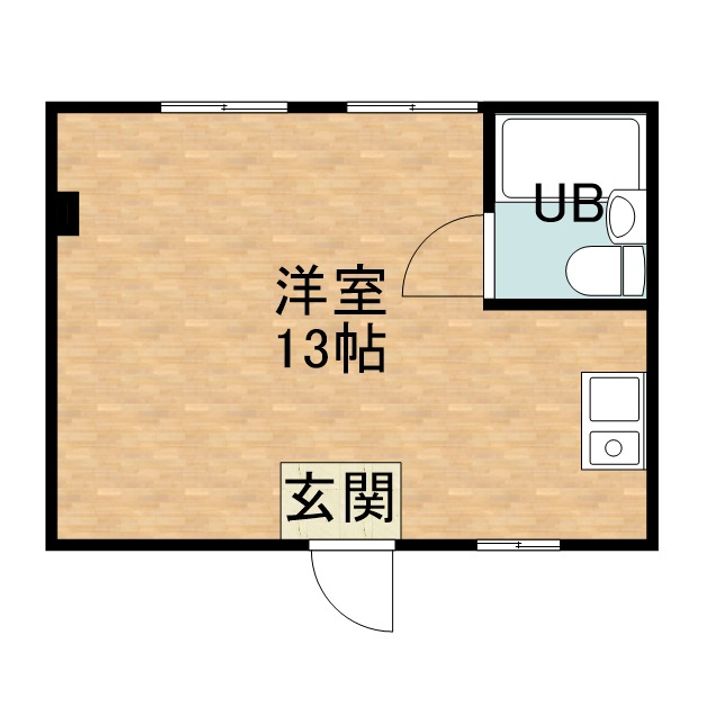 ブードワールの間取り