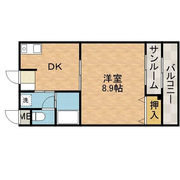エトワールイレブンエーの間取り