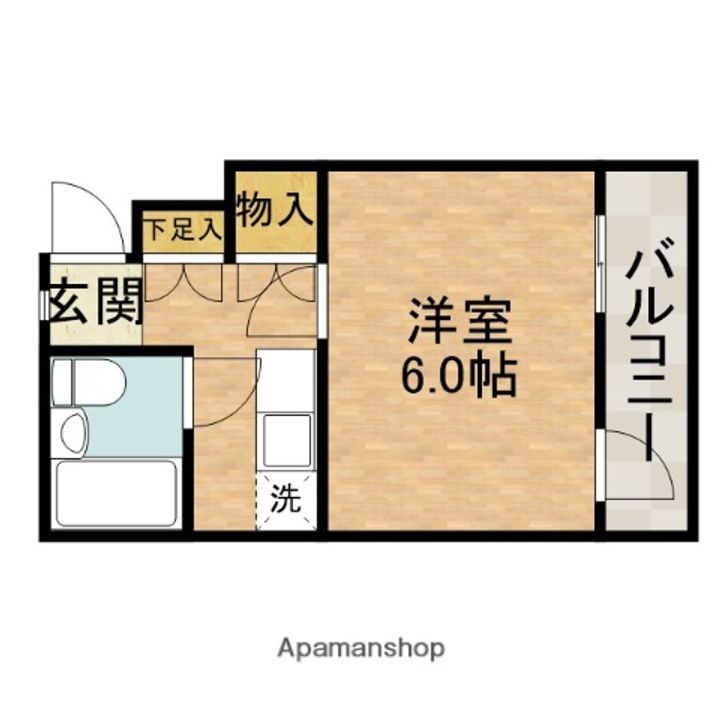 ヴィラ大畑の間取り