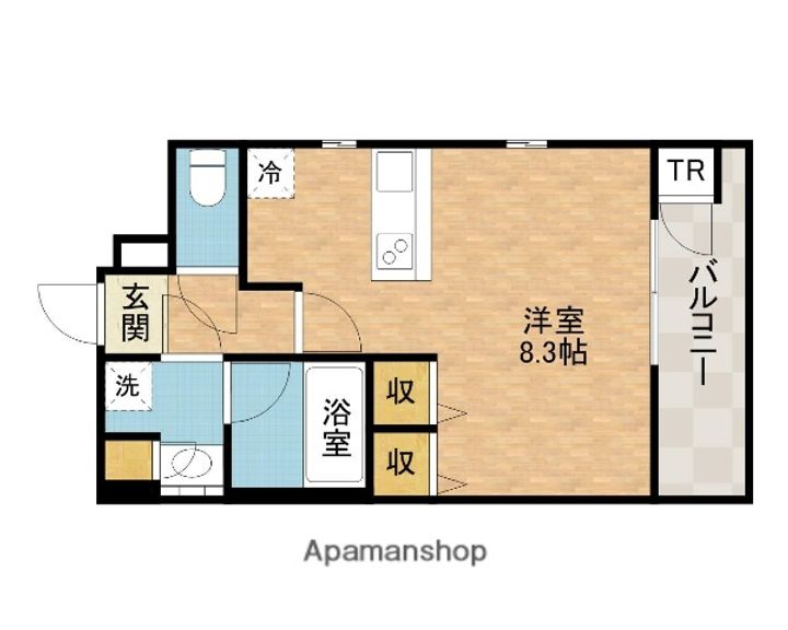 アーバネックス高槻芥川の間取り