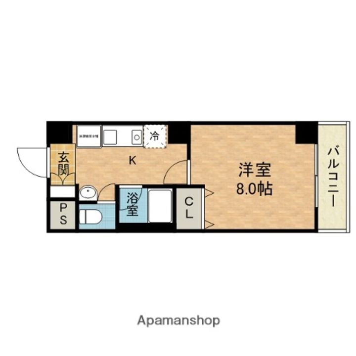 ヴェリッシモ芥川の間取り