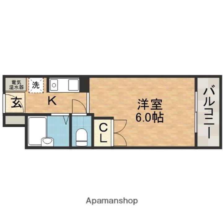 スチューデントパレス茨木の間取り
