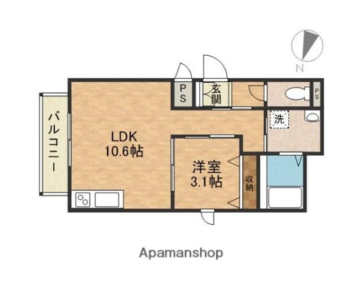 カーサヴェルデ千里の間取り