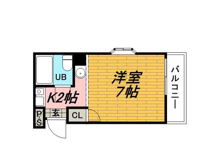 カルム西緑丘の間取り