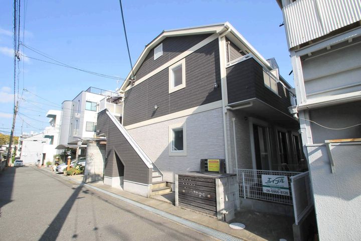 大阪府豊中市北条町1丁目の賃貸アパートの外観