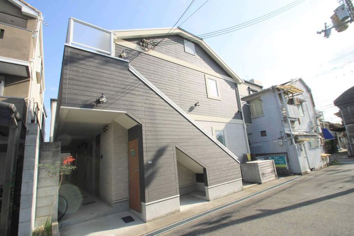 大阪府豊中市北条町1丁目の賃貸アパートの外観