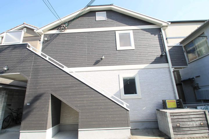 大阪府豊中市北条町1丁目の賃貸アパートの外観