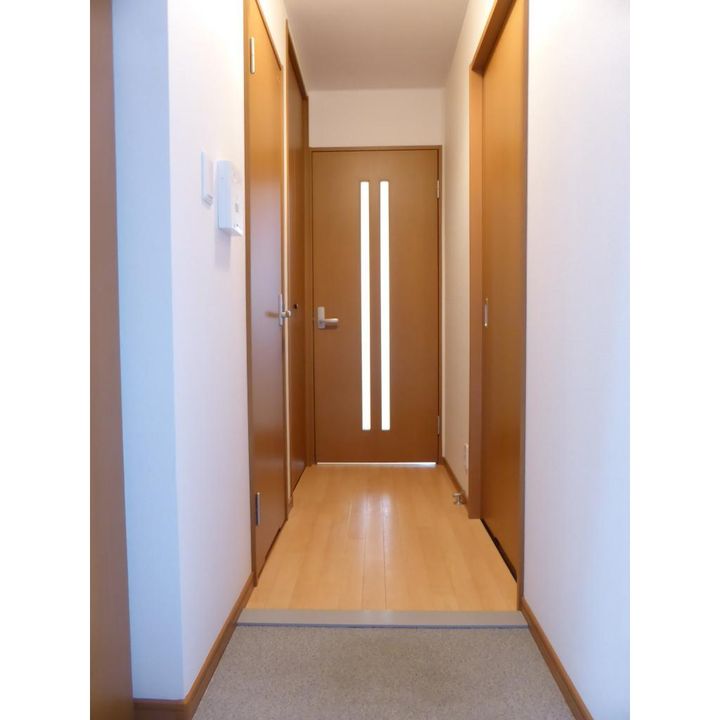 フラットヒル服部 A203号室の玄関