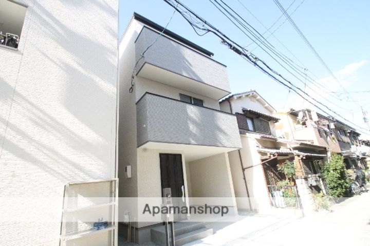 大阪府豊中市浜1丁目(一戸建)の賃貸物件の外観