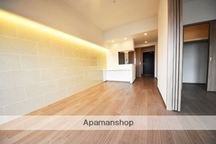 大阪府大阪市淀川区新高2丁目の賃貸マンションの居間