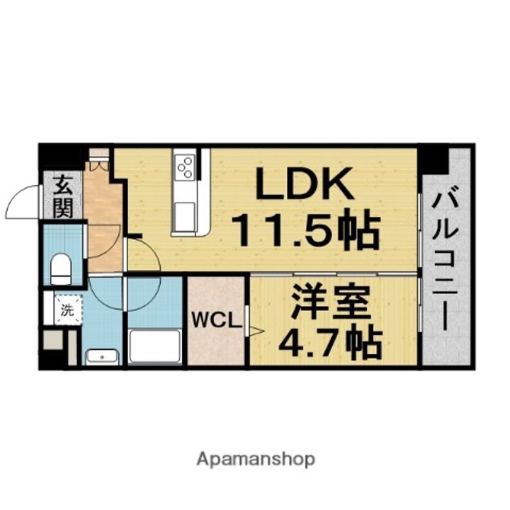 アグレアーブルの間取り