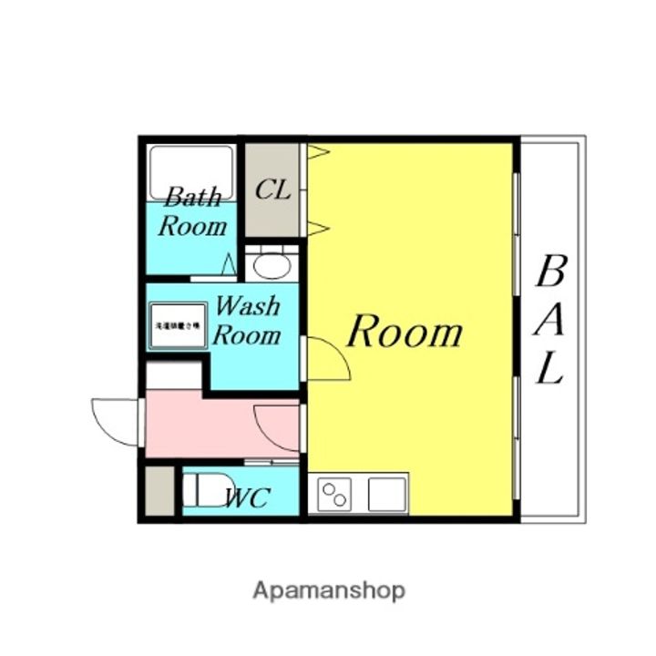 シャルレ服部510の間取り