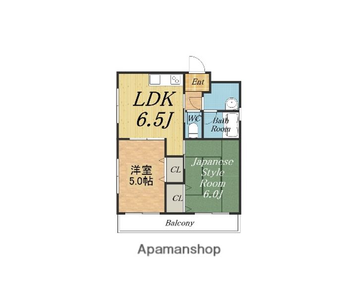 豊中シェラハウスの間取り