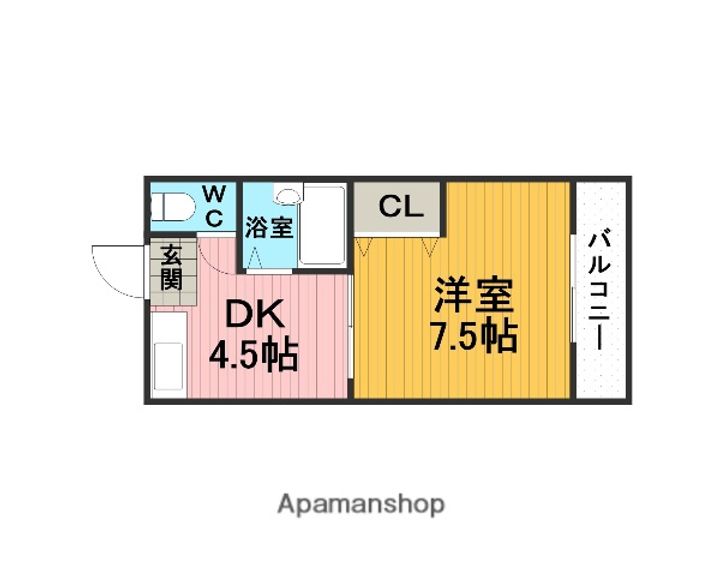 千成土居マンション101の間取り