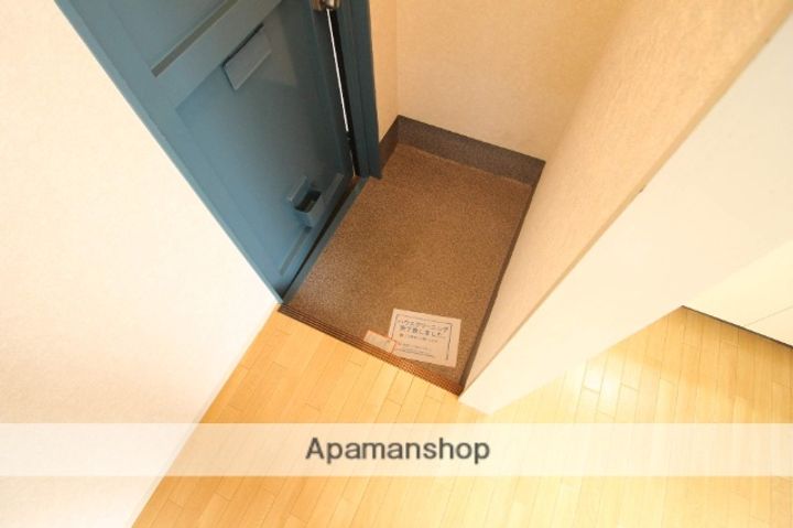 マンション光の玄関