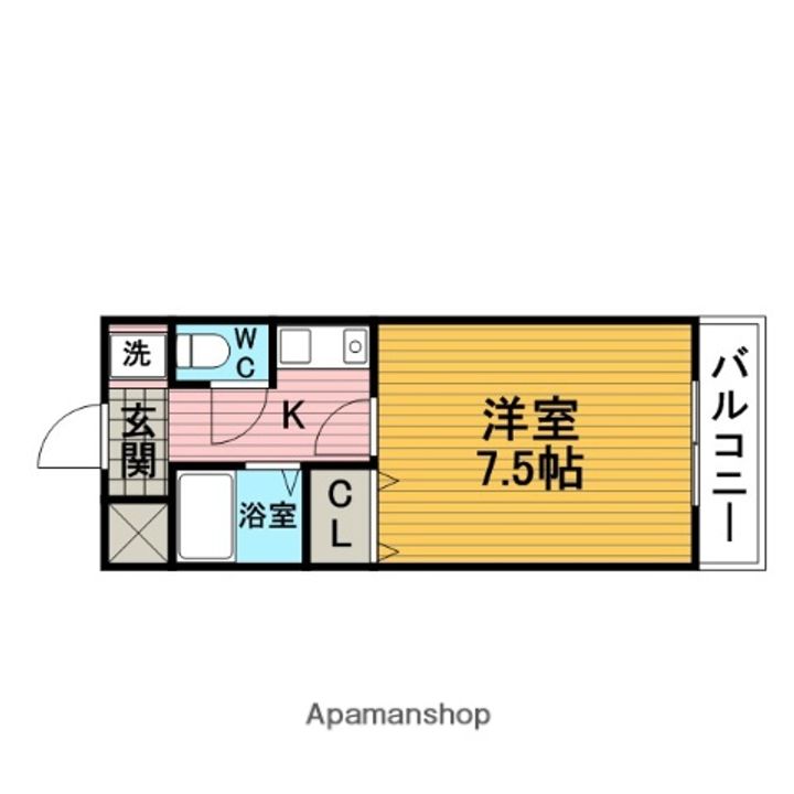 瑞穂マンションの間取り