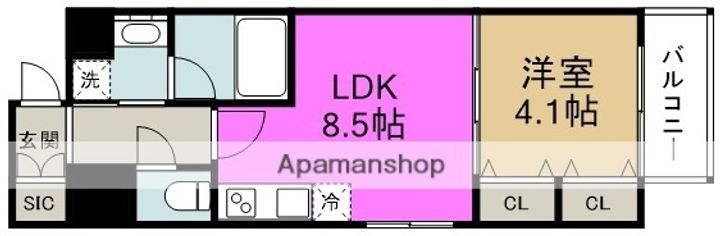 福島プライマリーワンの間取り