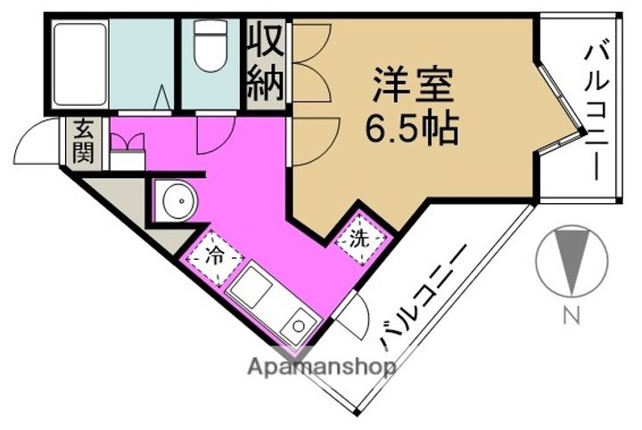 グリーンプラザ新梅田の間取り