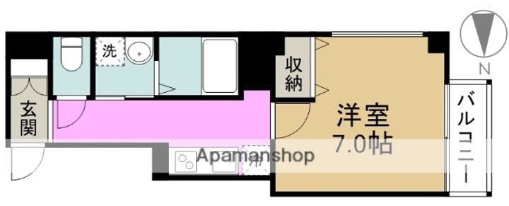 DAP梅田西の間取り