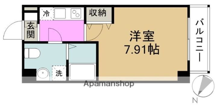 ウインズコート西梅田Ⅱの間取り