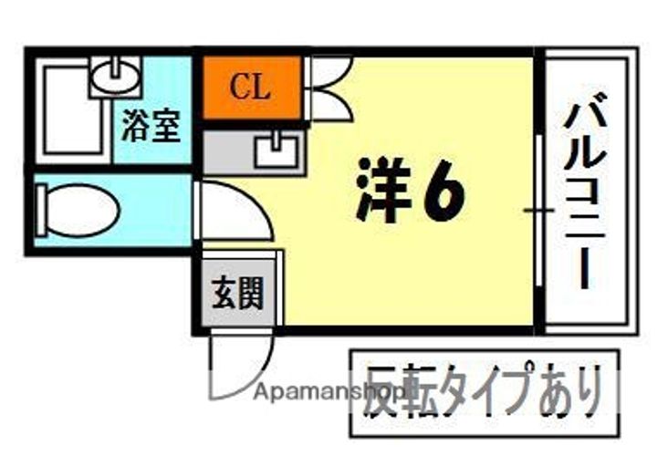大阪府寝屋川市香里北之町の賃貸マンションの間取り
