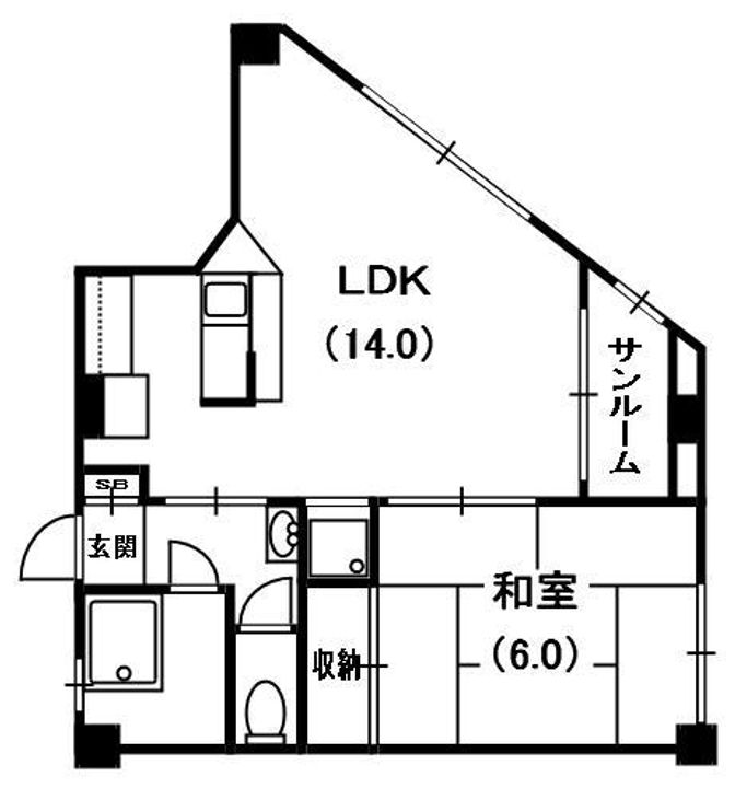 GMビル第三の間取り