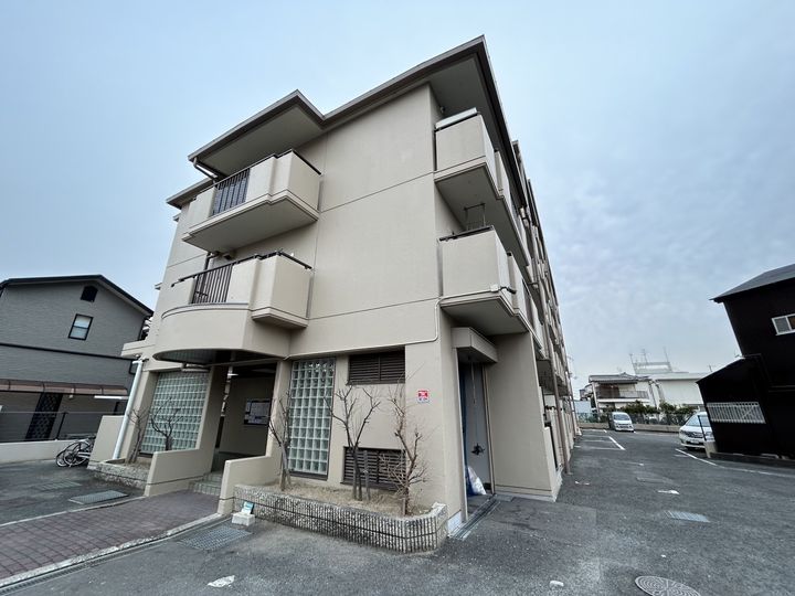 大阪府寝屋川市清水町の賃貸マンションの外観