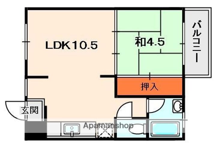 さくらマンションの間取り
