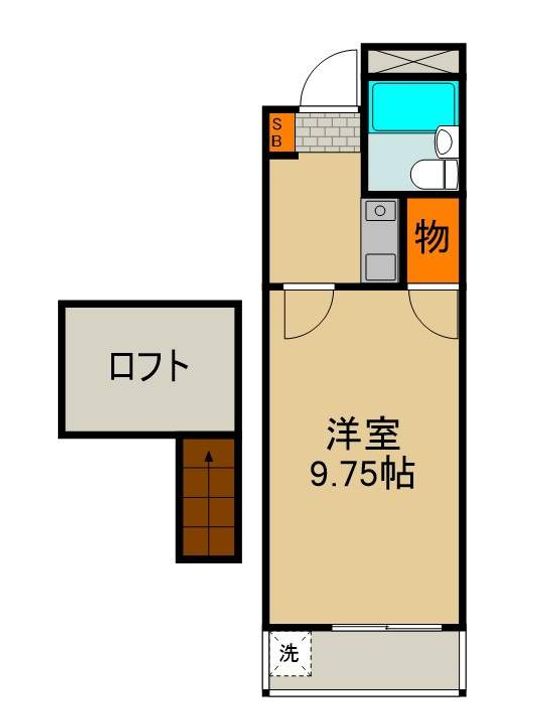 グリーンコートKAWADAの間取り
