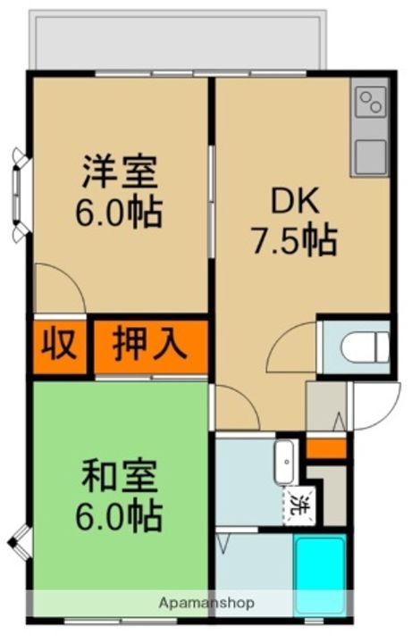 ゆったりPOPO C棟の間取り